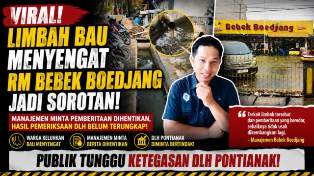 Di Tengah Sorotan Dugaan Limbah Berbau, RM Bebek Boedjang Minta Pemberitaan Dihentikan